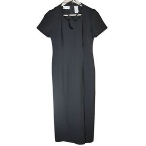 Liz Claiborne Petit Elegant Black Dress